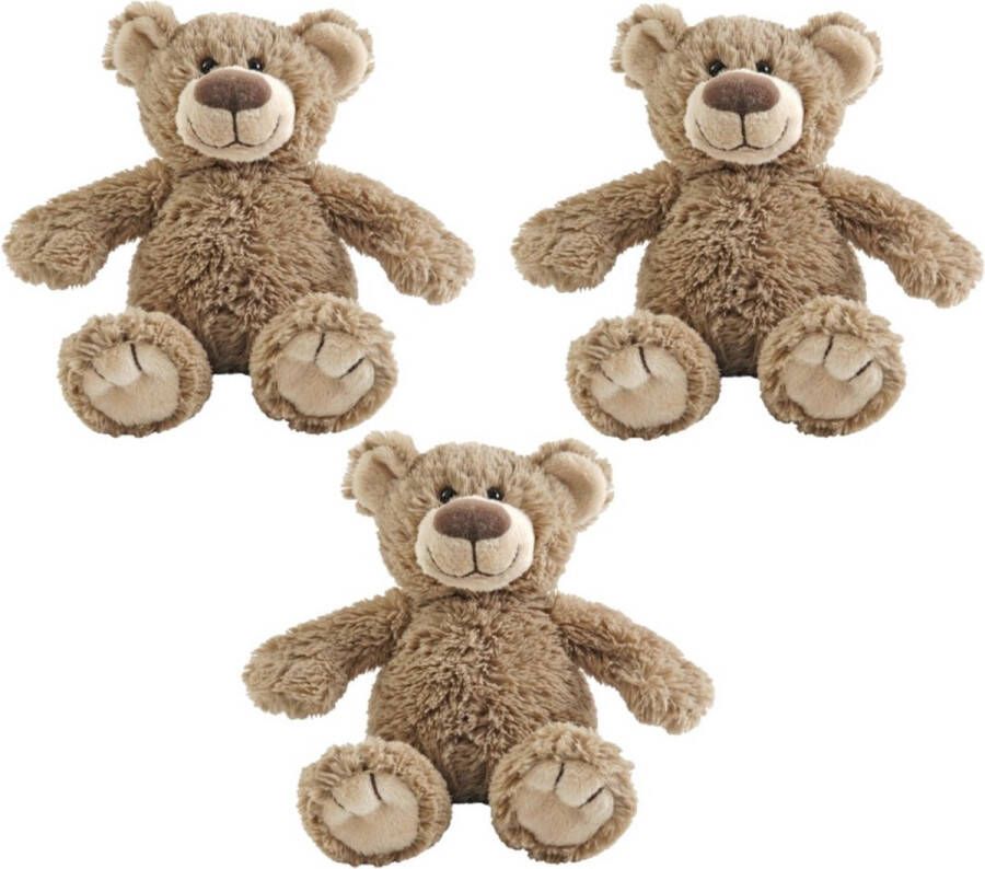 Happy Horse 3x stuks pluche knuffel beer Bella 22 cm Dieren speelgoed beren knuffels