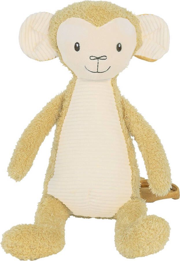 Happy Horse Aap Mano Knuffel 28cm Geel Baby knuffel