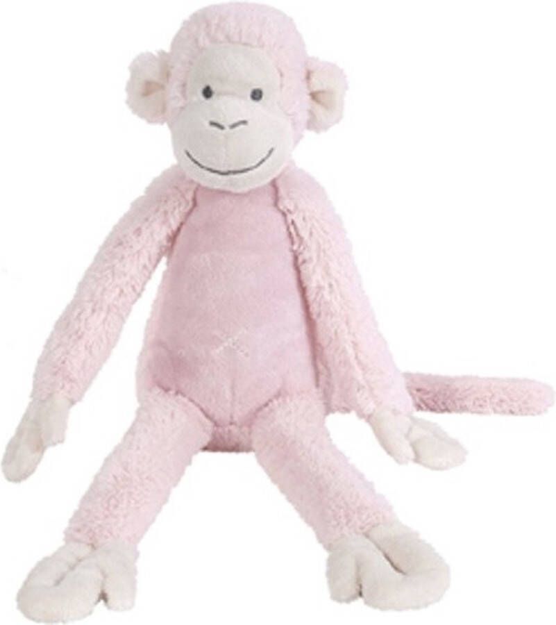 Happy Horse Aap Mickey Knuffel 32cm Roze Baby knuffel