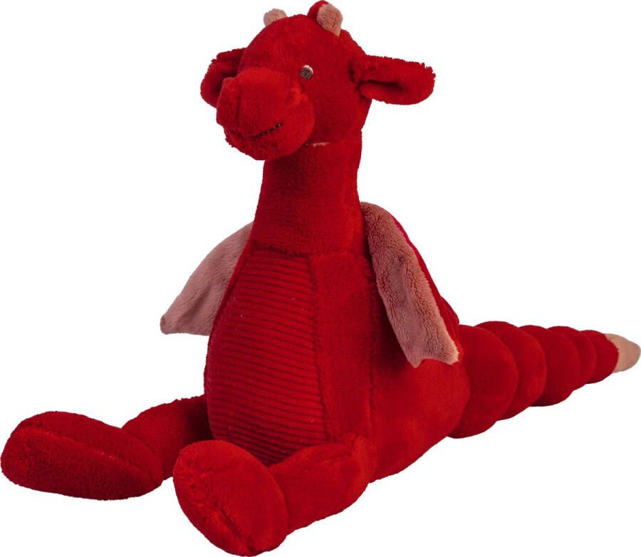 Happy Horse Draak Tine Knuffel 24cm Rood Baby knuffel