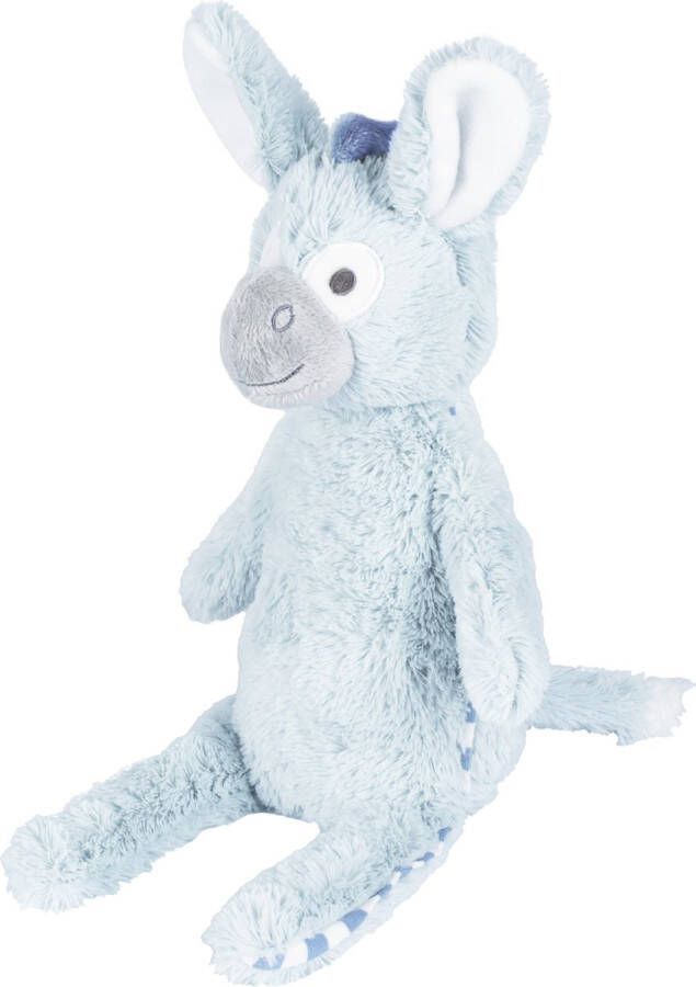 Happy Horse Ezel Dallas Knuffel 36cm Blauw Baby Knuffel