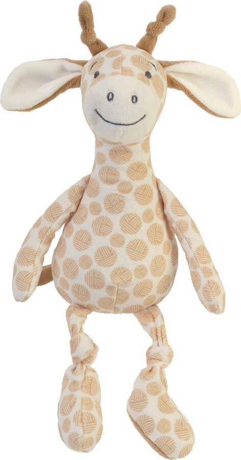 Happy Horse Giraf Gessy Knuffel 28cm Beige Baby knuffel