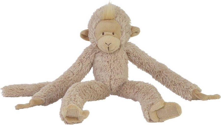 Happy Horse Hangende Aap Knuffel 85cm Beige Baby knuffel