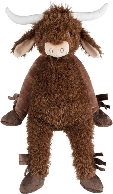 Happy Horse Hooglander Koe Cody Knuffel 60cm Bruin Baby knuffel