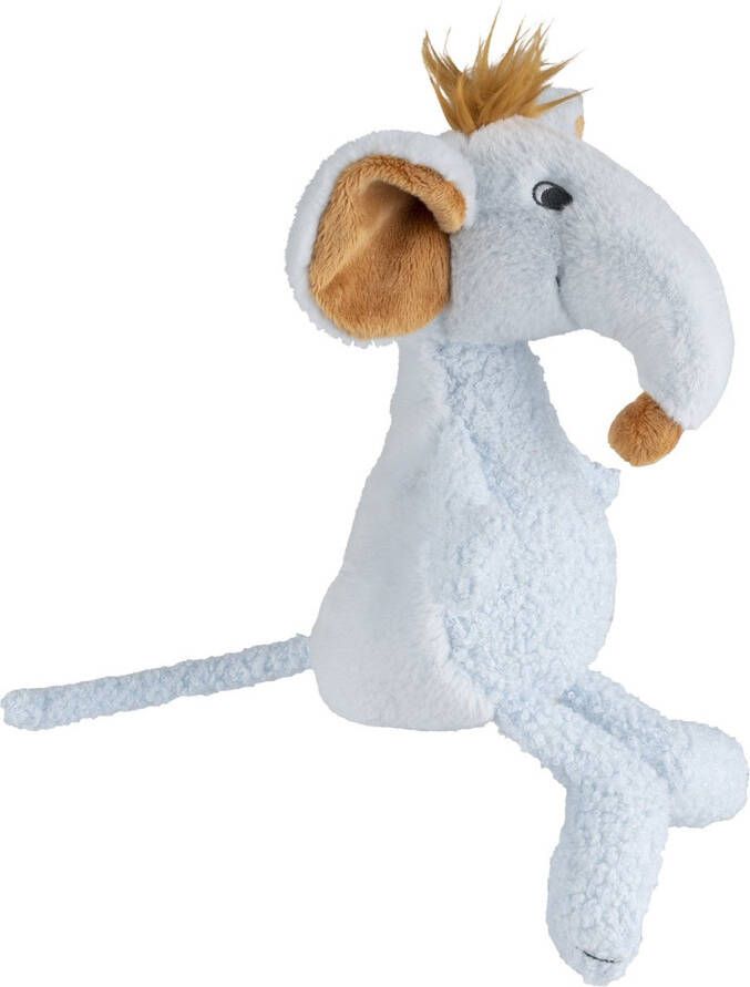 Happy Horse Muis Marlin Knuffel 26cm Blauw Baby knuffel