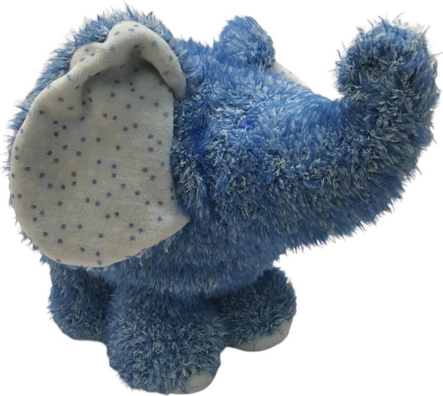 Happy Horse Muziekdoos Olifant Erin blauw met 2 vriendjes