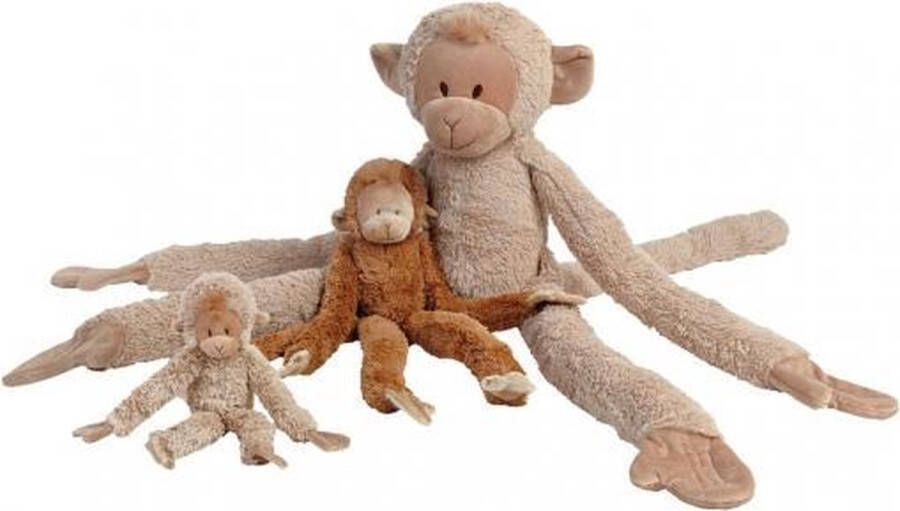 Happy Horse aapje knuffel beige 45 cm Knuffels apen knuffeldieren