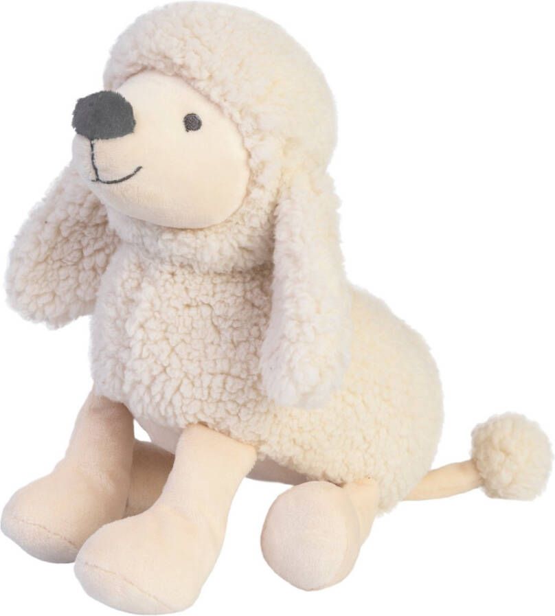 Happy Horse Poedel Peter Knuffel 24cm Crème kleur Baby knuffel