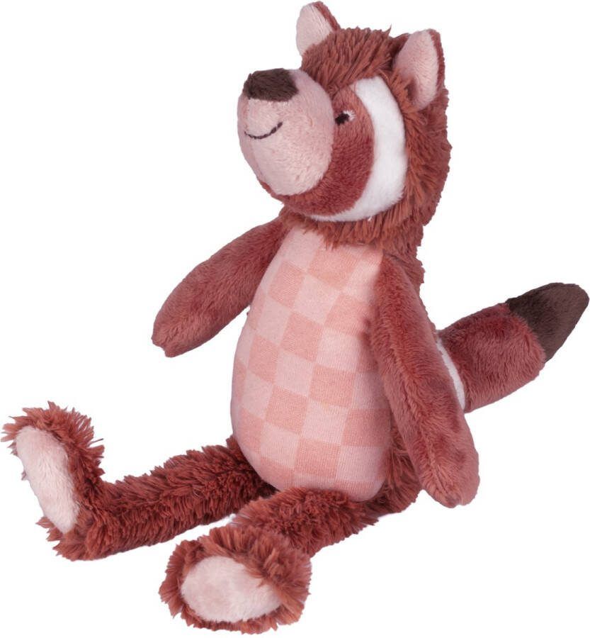 Happy Horse Rode Panda Pien Knuffel 24cm Roestbruin Roze Baby Knuffel