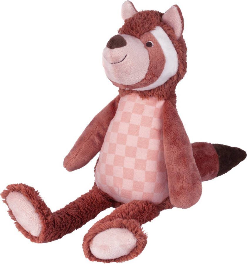 Happy Horse Rode Panda Pien Knuffel 36cm Roestbruin Roze Baby Knuffel