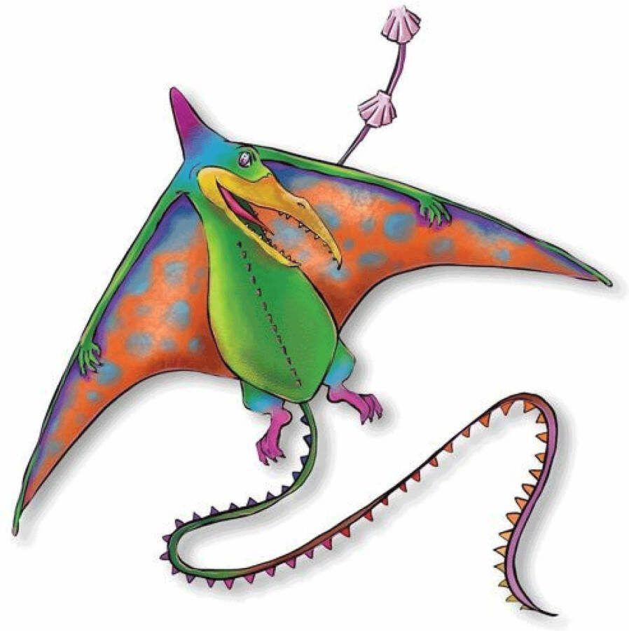 Happy-House Vlieger Vliegende Dino 1ln 125x70 cm