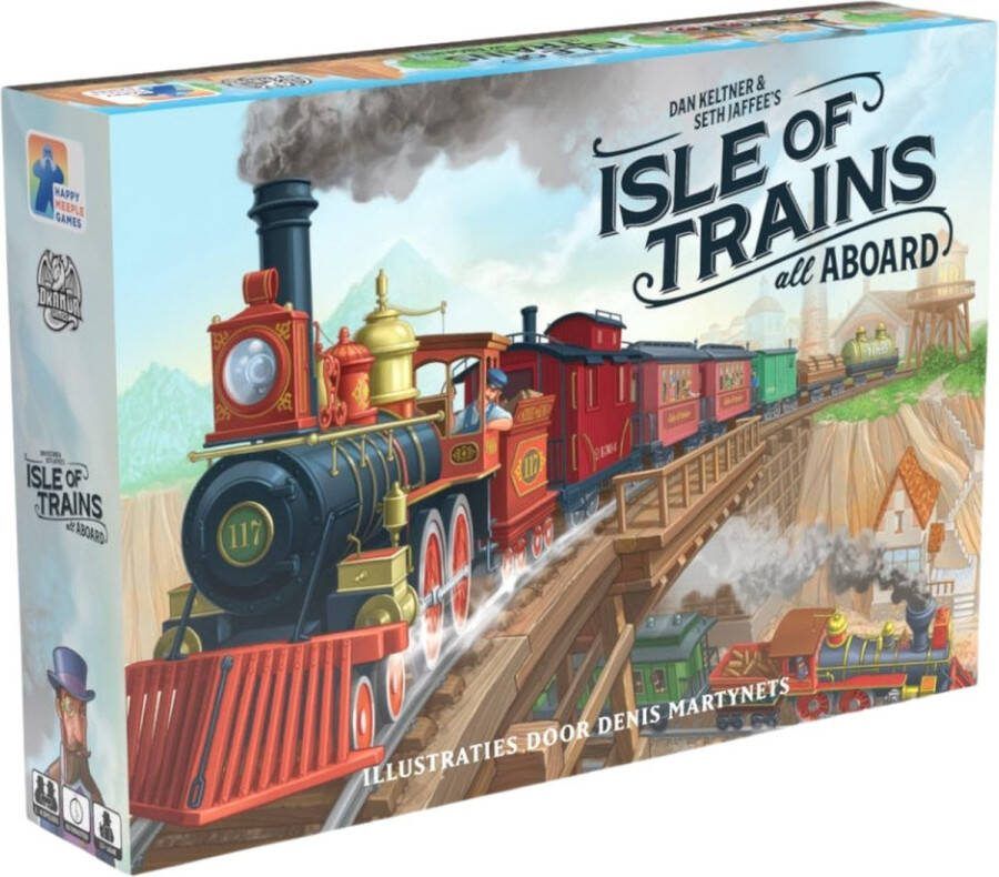 Happy Meeple Isle of Trains Kaartspel
