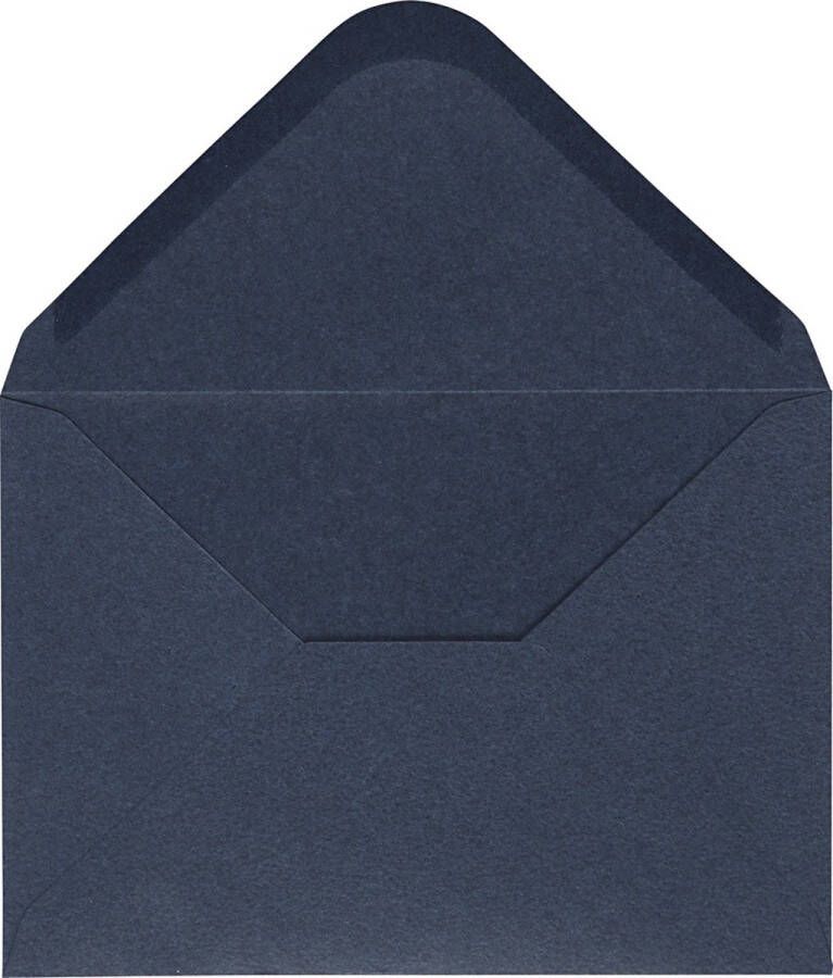 Happy Moments Enveloppen 11 5 X 16 Cm 10 Stuks 110 Gr Blauw