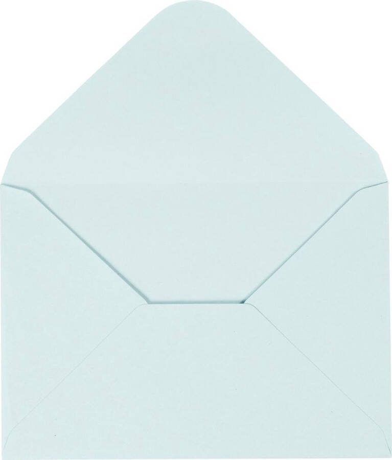 Happy Moments Enveloppen 11 5 X 16 Cm 10 Stuks 110 Gr Lichtblauw