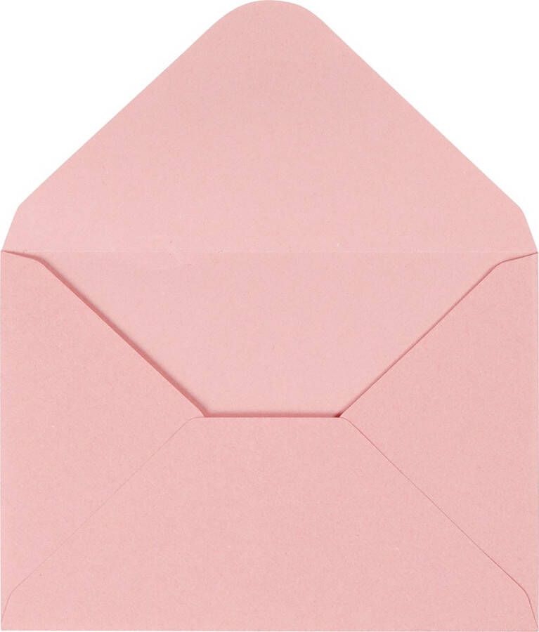 Happy Moments Enveloppen 11 5 X 16 Cm 10 Stuks 110 Gr Roze