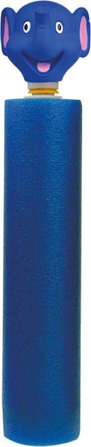 Merkloos 1x Donkerblauw olifanten waterpistool waterpistolen van foam 26 5 cm met bereik van 6 meter Waterpistolen