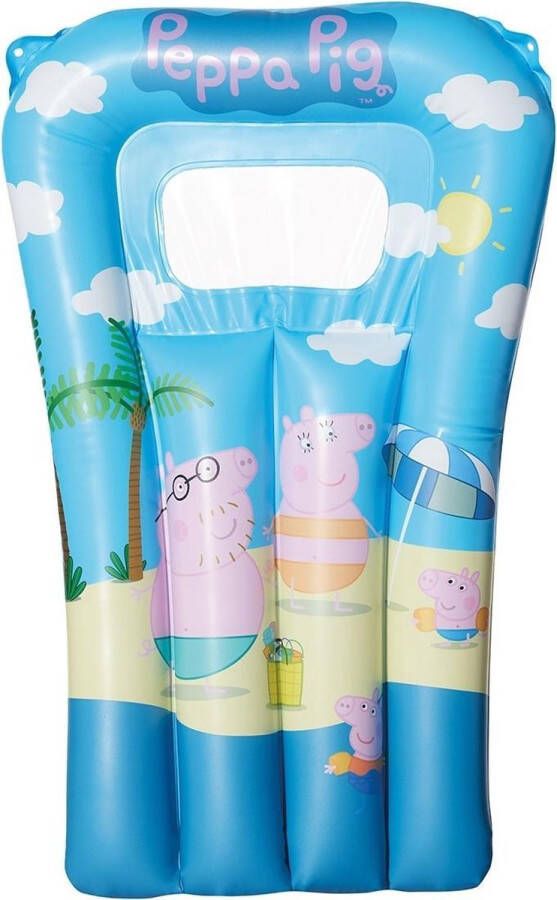 Merkloos Waterspeelgoed Peppa Big Pig luchtbed 67 x 43 cm voor jongens meisjes kinderen Luchtbed (zwembad)