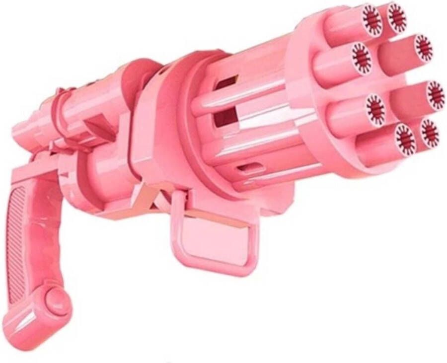 Happy Shopper Bellenblaas pistool bellenblaasmachine bubble blaster pistool roze