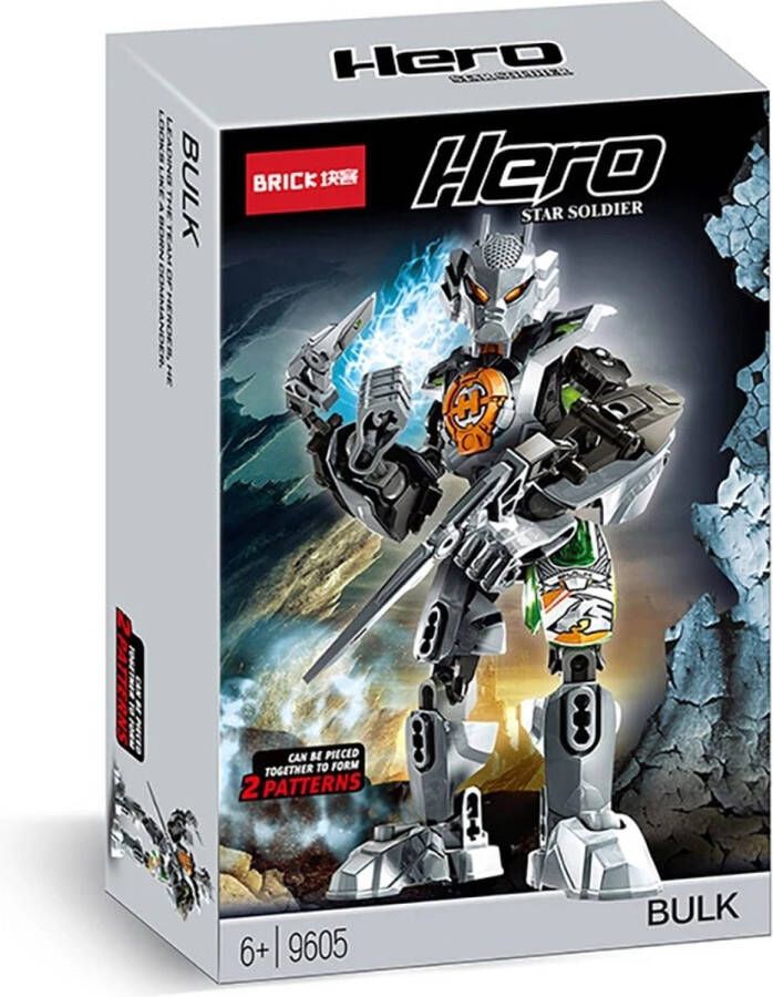 Happy trendz Brick Bouwstenen Hero Star Soldier Bulk 9605 Building Blocks Compatible Verzamel ze Allemaal