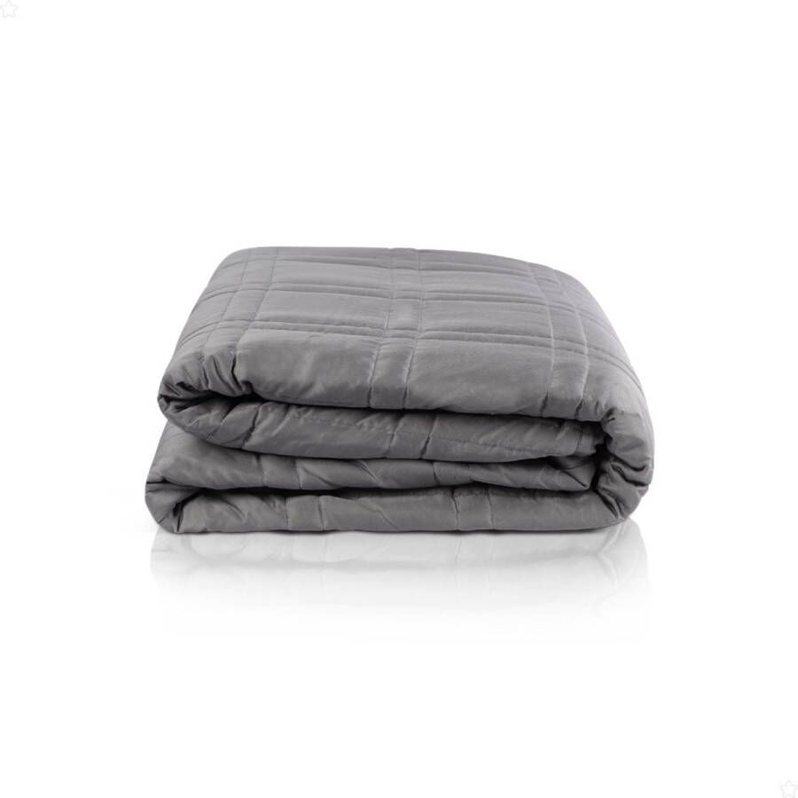 HappyBed 122 x 183 7KG Tencel Verzwaringsdeken Weighted blanket Zwaartedeken 30 dagen proefslapen Verzwaarde deken 4 seizoenen Gewichtsdeken