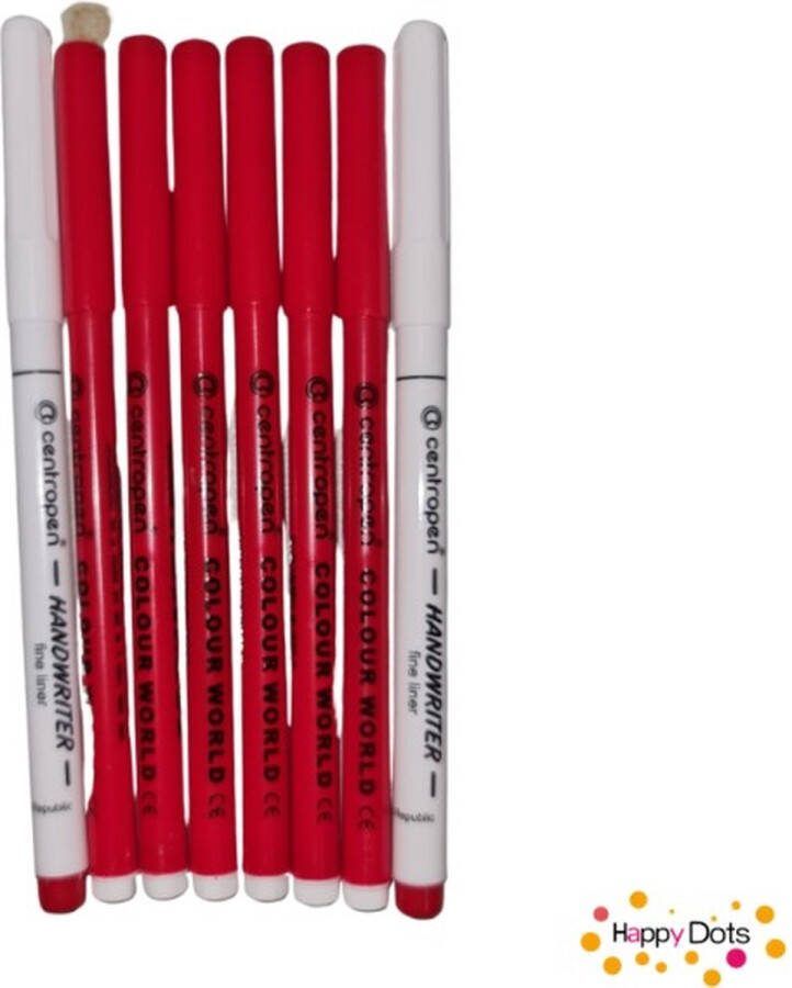 HappyDots DOT Painting Stiften set rood
