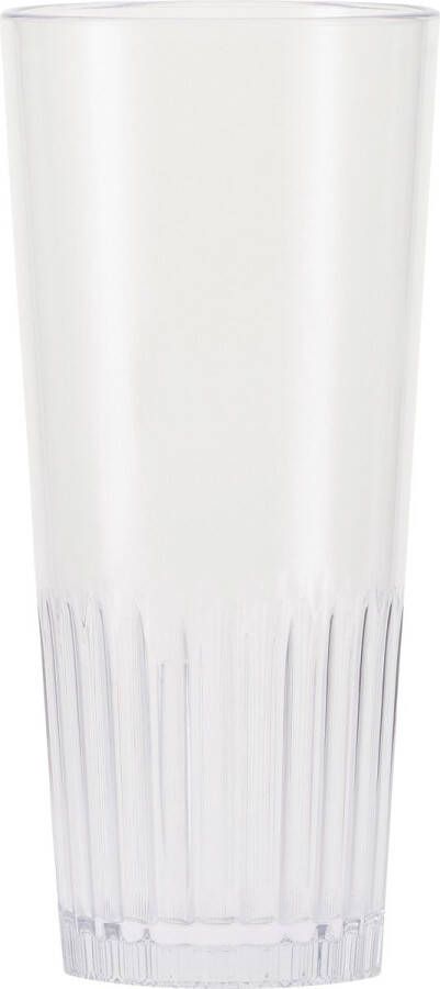 HappyGlass Matt the Man Bierglas 300 ml Set van 6 Stuks Kunststof Transparant