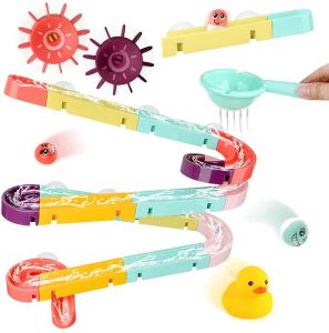 Happyshopper Badspeelgoed knikkerbaan badspeeltjes speelgoed waterbaan