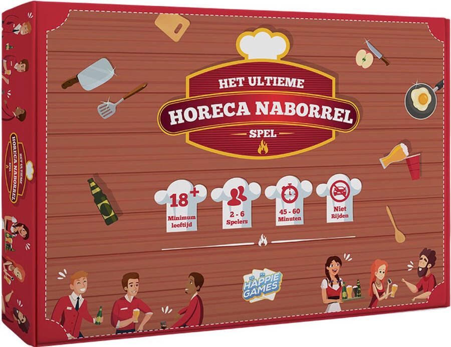 Happy Shopper Het ultieme horeca naborrel spel drankspel voor volwassenen drank spelletjes borreltijd do or drink