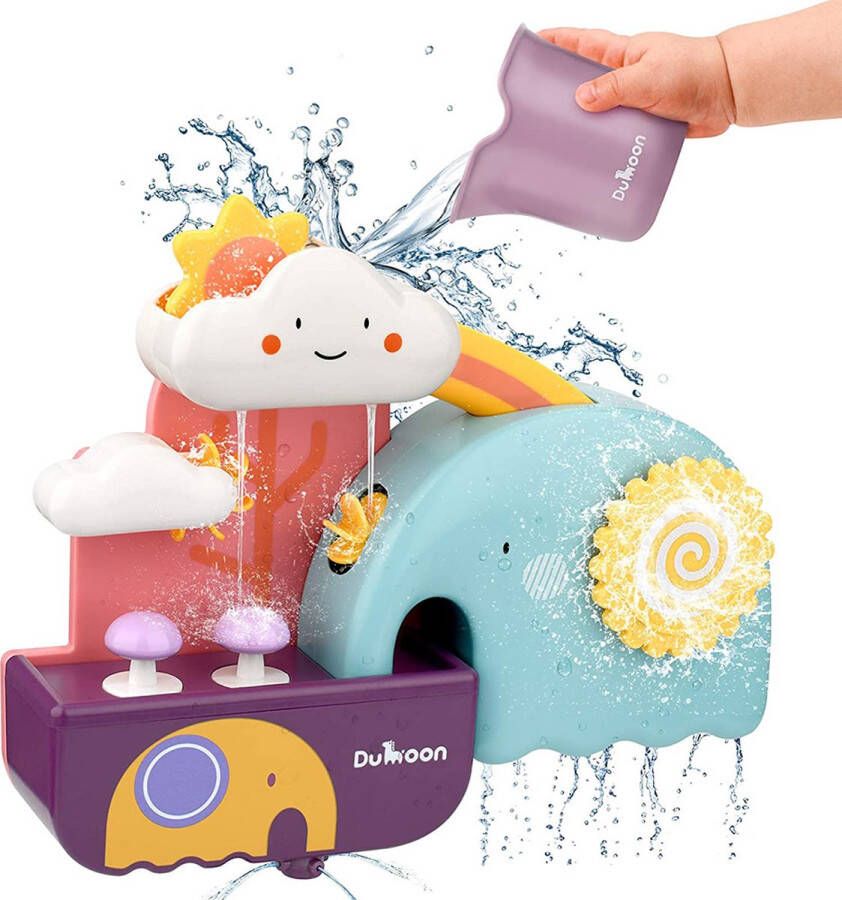 Happy Shopper Watersproeier badspeelgoed badspeeltjes water speelgoed jongen meisje olifant regenboog