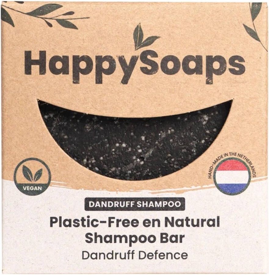 HappySoaps Shampoo Bar Dandruff Defence Anti-Roos Vegan Plasticvrij