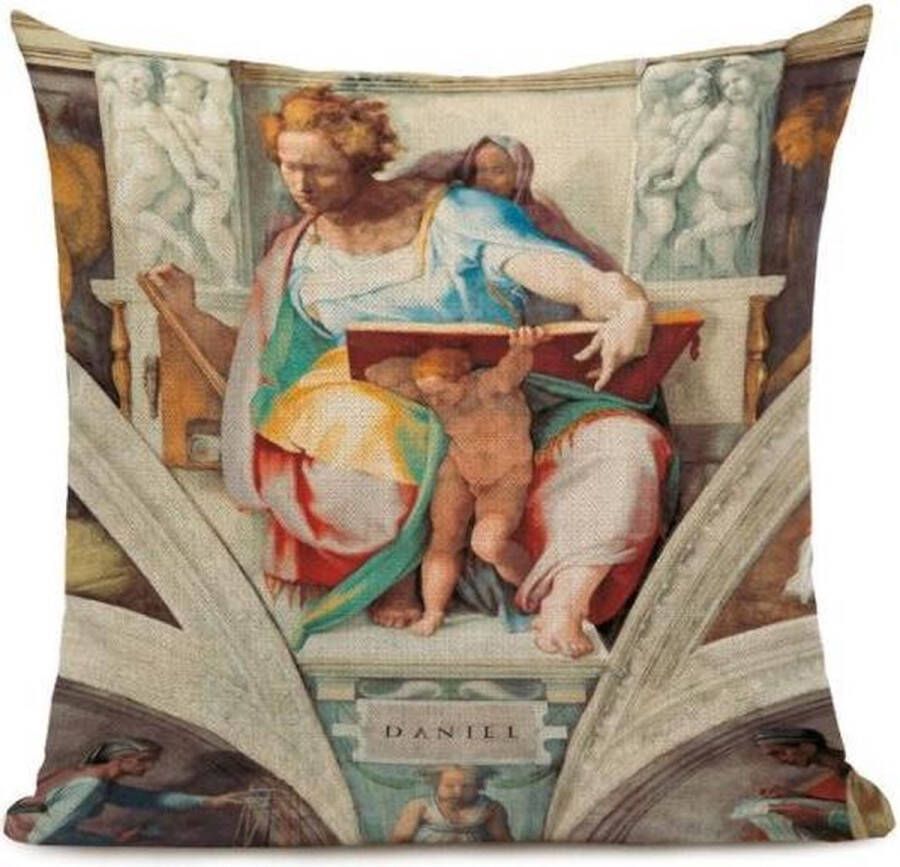 Harani Kussenhoes Italiaanse Renaissance Michelangelo 10