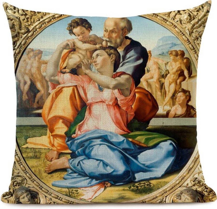 Harani Kussenhoes Italiaanse Renaissance Michelangelo 6