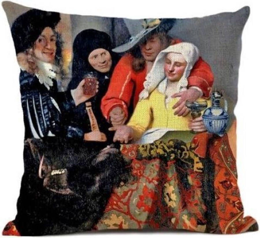 Harani Kussenhoes Johannes Vermeer De Koppelaarster