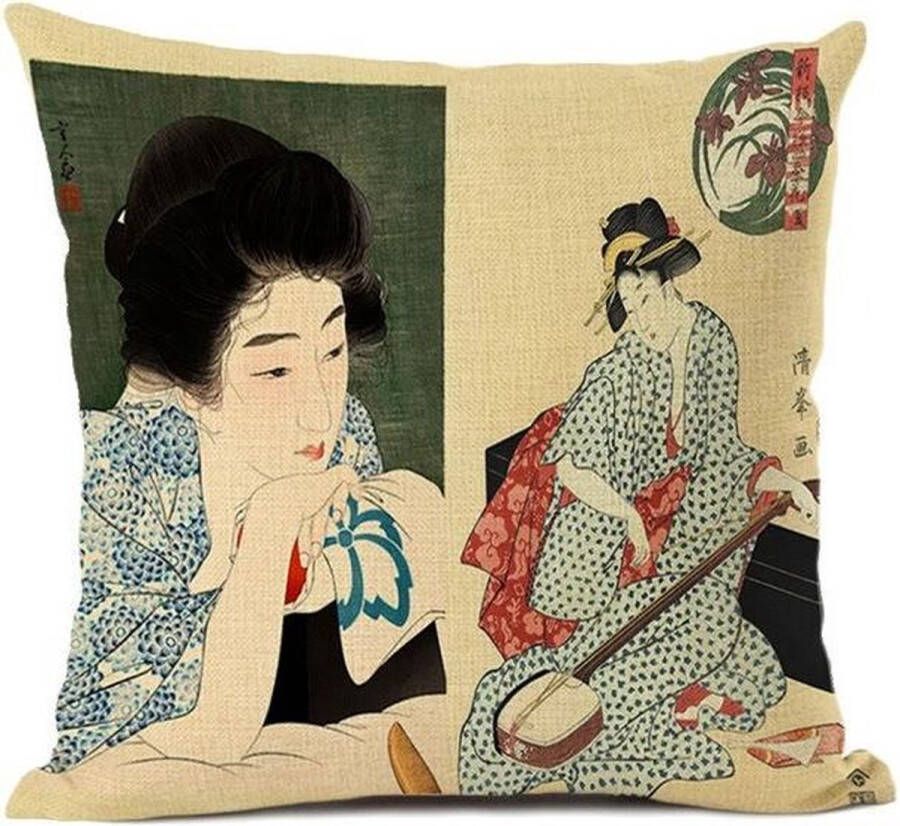 Harani Kussenhoes Vrouw Japans Collectie 1.12