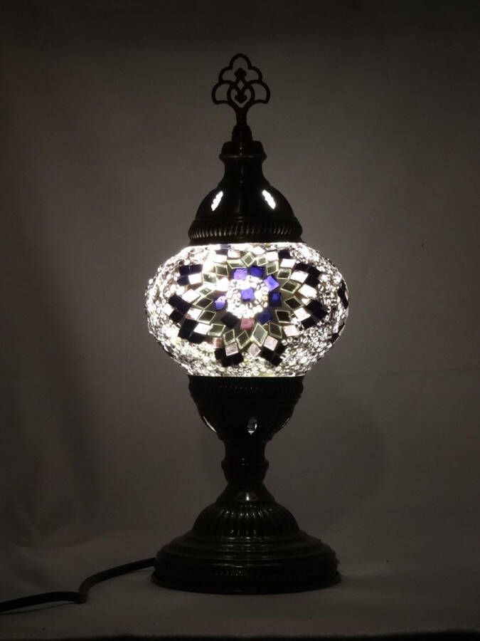 Harani Oosterse mozaïek tafellamp (Turkse lamp) ø 13 cm
