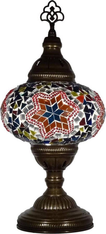 Harani Oosterse mozaïek tafellamp (Turkse lamp) ø 16 cm