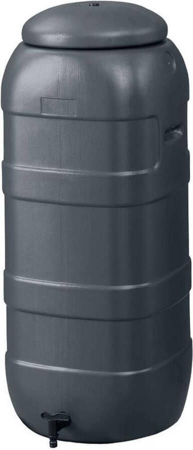 Harcostar Rainsaver Regenton 100 Liter Plastic Regenwaterton Antraciet