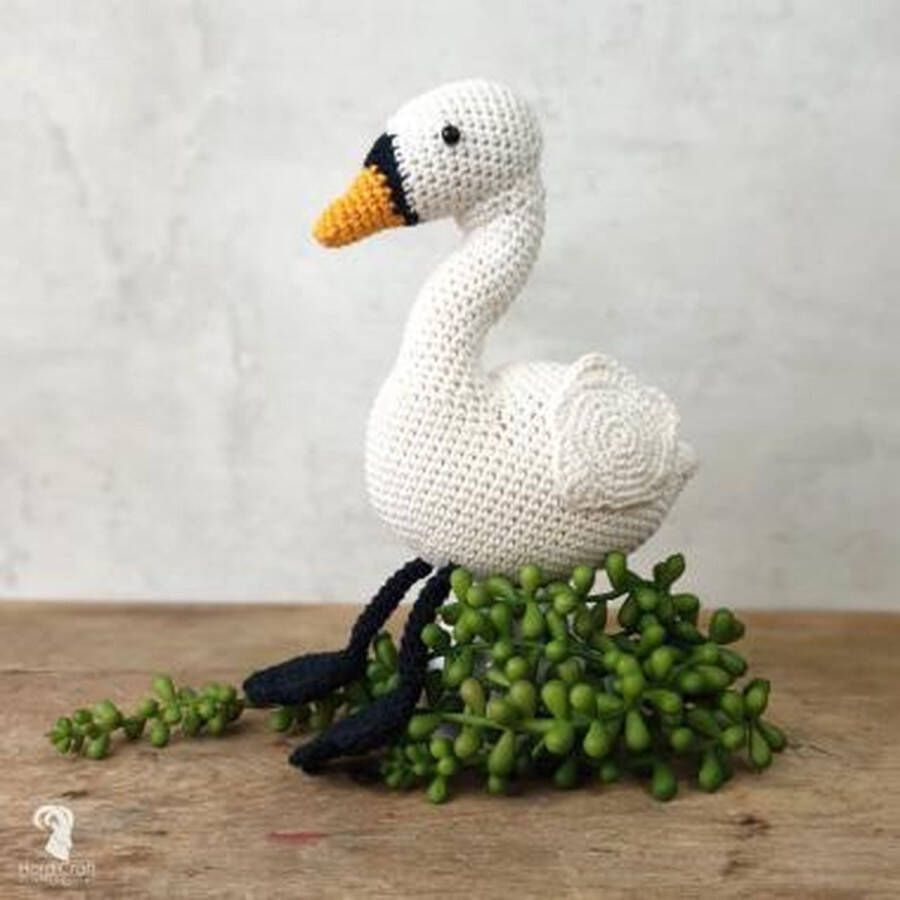HardiCraft Zwaan Lilly haken (haakpakket)