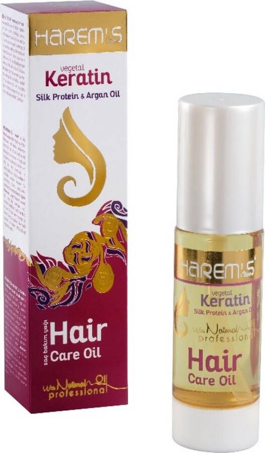 Harems Harem s Natuurlijke Haarolie met Argan en Keratine – 100 ml Silk Protein
