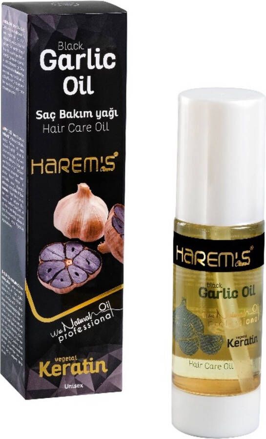 Harems Harem's Natuurlijke Haarolie met Zwarte Knoflook 100 ml