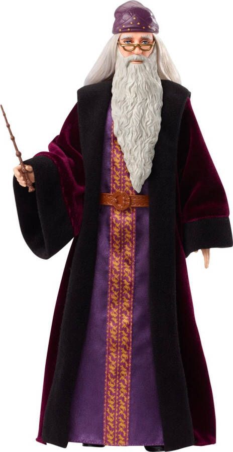 Mattel tienerpop Wizarding World Albus Dumbledore 26 cm paars