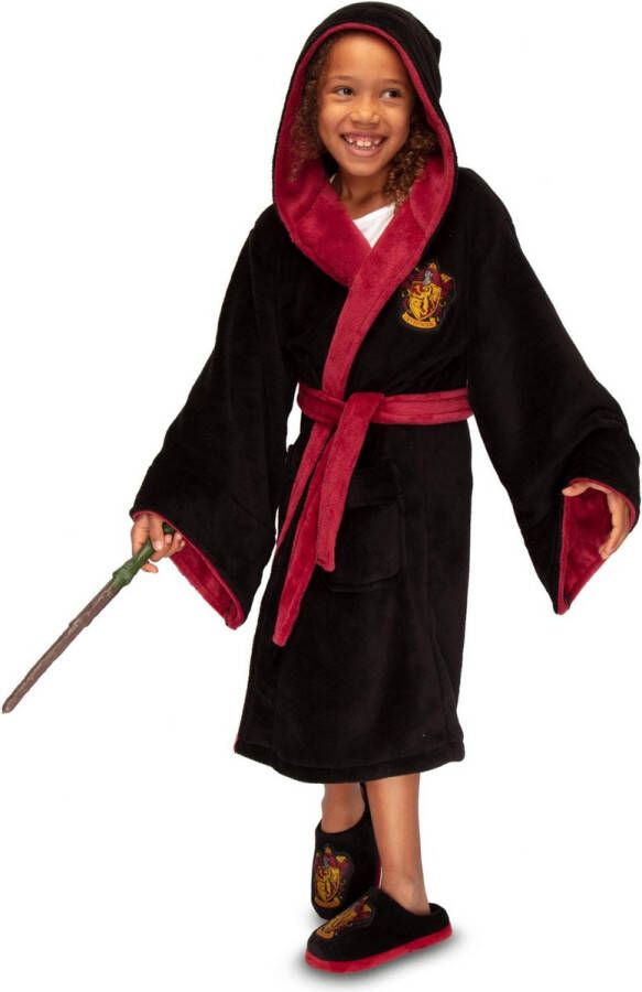 Harry Potter Badjas Gryffindor hooded oversized kids series Unisex 10-12 Jaar (L)