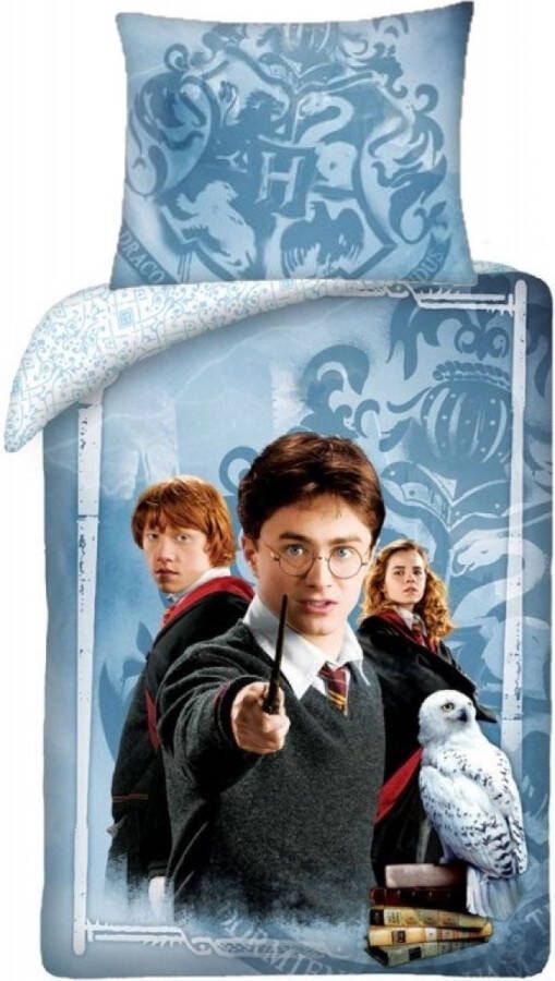 SimbaShop Harry Potter Dekbedovertrek Hocus Pocus Eenpersoons 140 x 200 cm Katoen