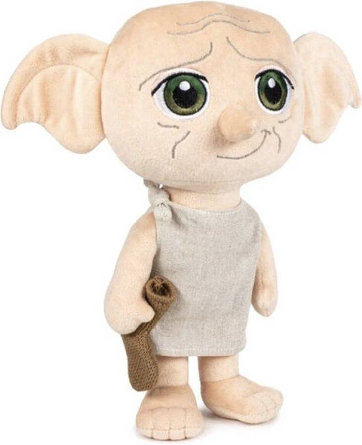 Harry Potter Dobby – Pluche Knuffel 32 cm {Speelgoed Magische Knuffelpop Knuffeldier voor Kinderen Jongens Meisjes Ron Weasley Hermione Granger Voldemort Hagrid Snape Dumbledore Dobby}