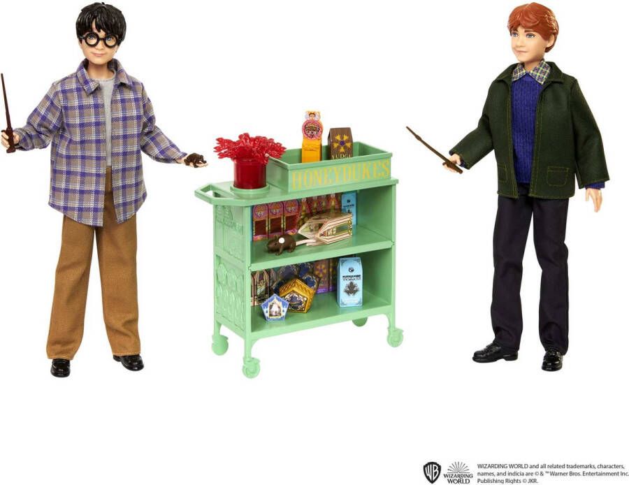 Harry Potter Harry en Ron in de Zweinsteinexpres Speelfiguur