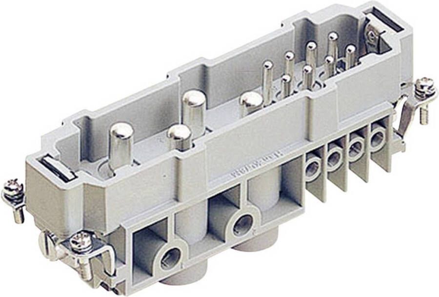 Harting 09 38 012 2601 Stekker inzetstuk Han Com 4 + 8 + PE Schroeven 1 stuk(s)