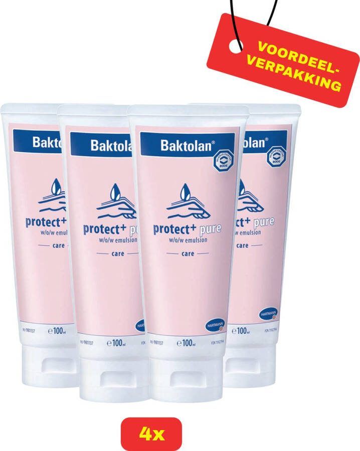 Hartman 4 x Baktolan Protect Pure 350ml Voordeelverpakking