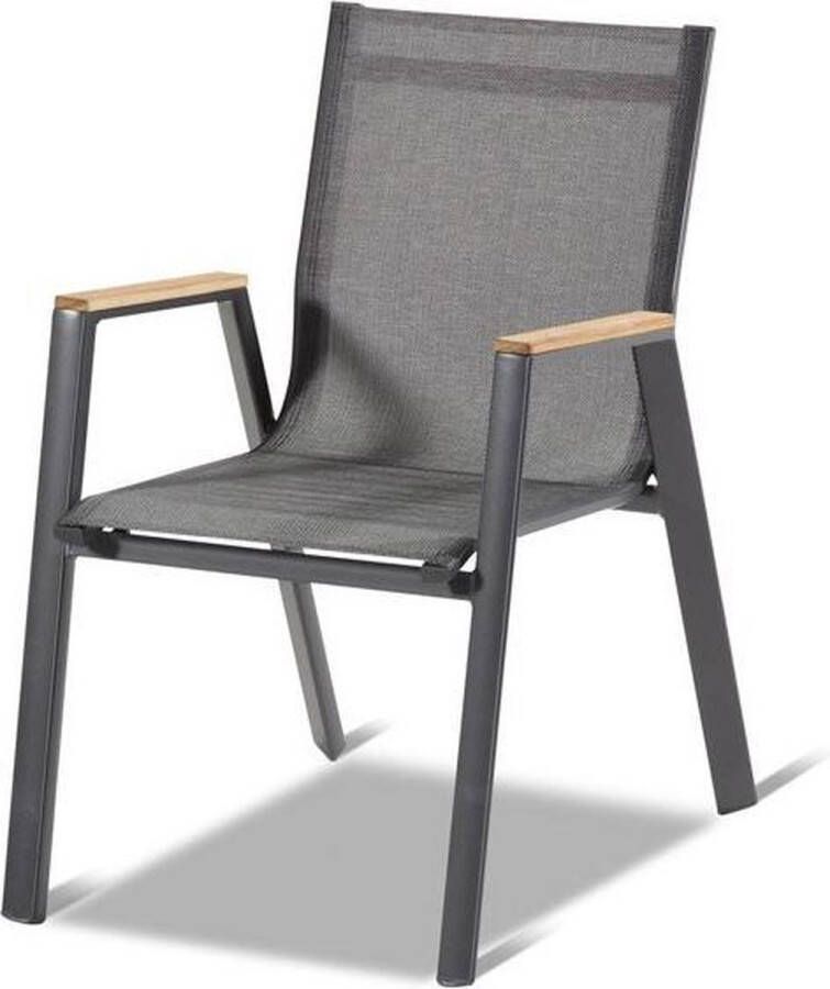 Hartman Aruba dining tuinstoel teak armlegger