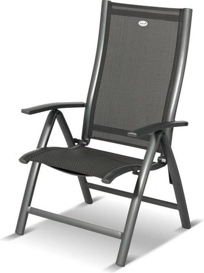 Hartman Verstelbare Tuinstoel Belcampo Antraciet