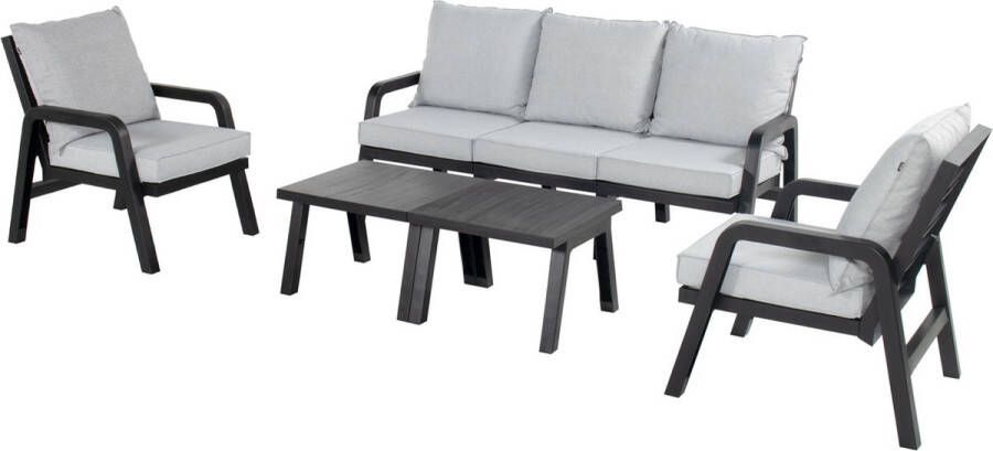 Hartman tuinmeubelen Hartman Ibiza stoel-bank loungeset 7-delig Laagste prijsgarantie!